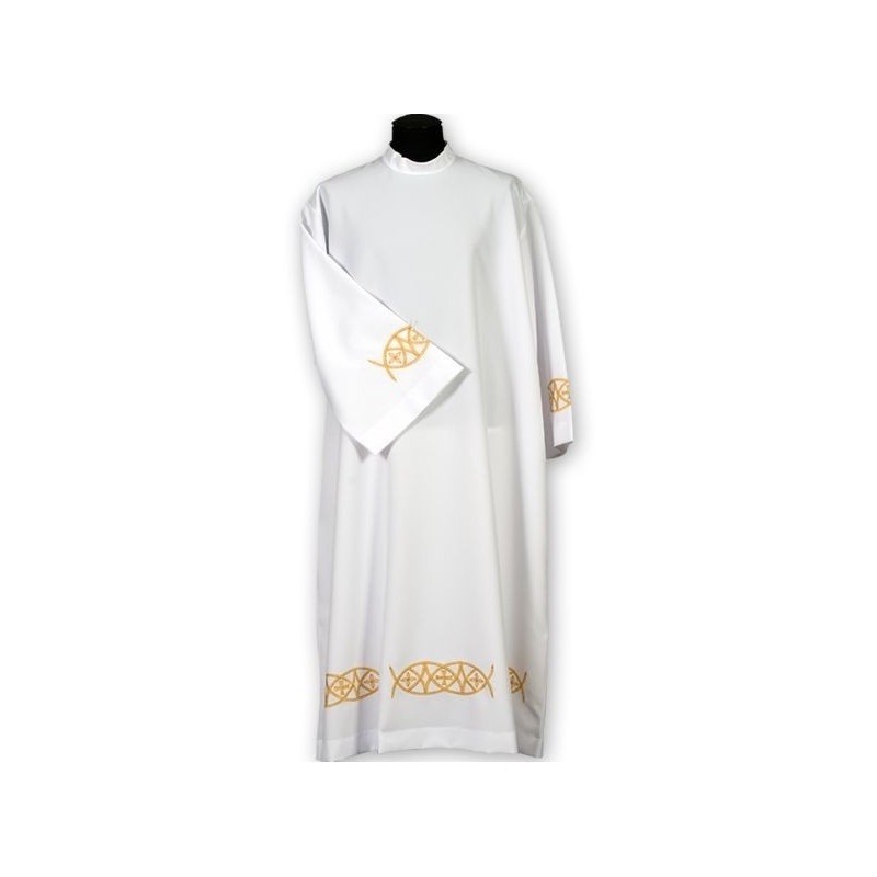 Bestickte Priester-Albe (13)