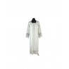 Traditionelle Priester-Albe mit Tabs + Guipure (10)