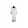 Traditionelle Priester-Albe mit Lappen + Guipure (11)
