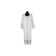 Traditionelle Priester-Albe mit Lappen + Guipure (11)