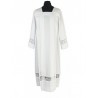 Traditionelle Priester-Albe mit Tabs + Guipure (13)