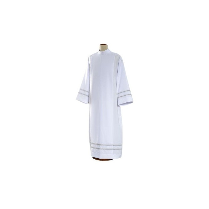 Priesteralb weiß mit Aschegeflecht (19)