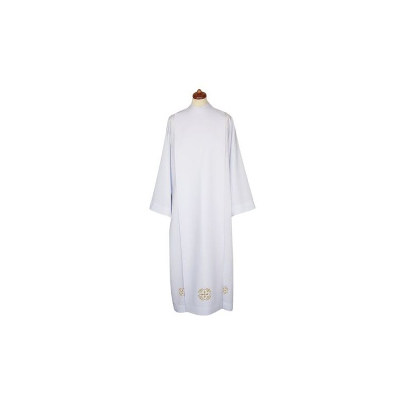 Priesteralb weiß mit dekorativer Stickerei (22)