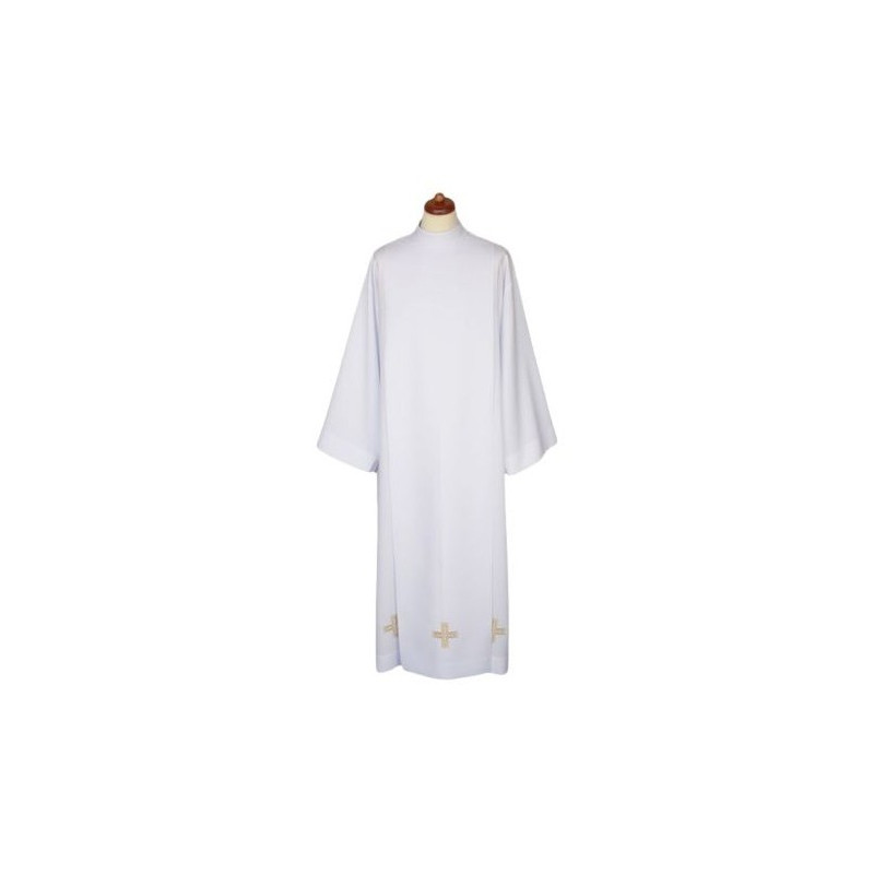 Priesteralb weiß mit dekorativer Stickerei (31)