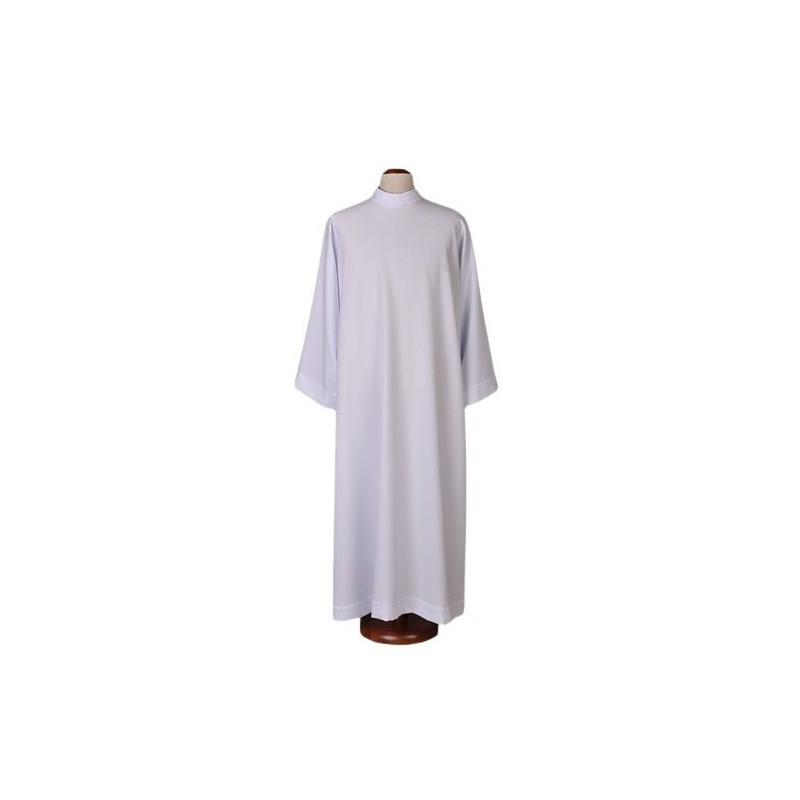 Priesteralb weiß, gerade geschnitten (32)