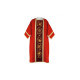 Römisch dalmatinisch rot - Jacquard