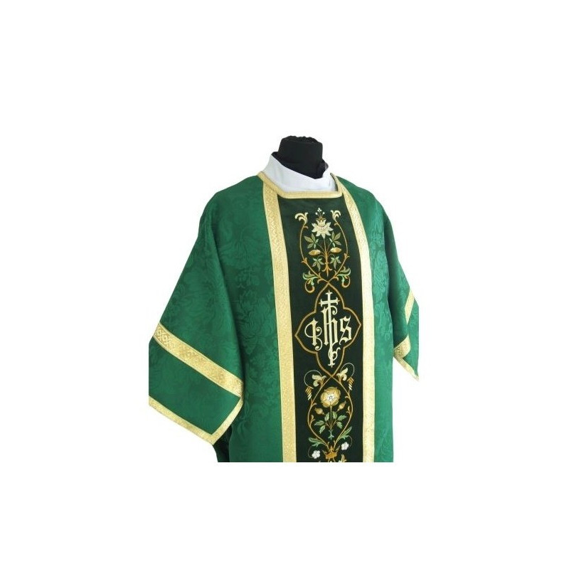 Römische Jacquard-Dalmatik - liturgische Farben