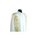 Dalmatic Stretch-Stoff, gestickte Streifen (07)