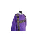 Gothic lila dalmatic - Jacquard Stoff (44)