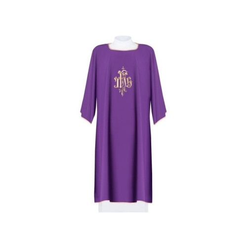 Dalmatic gestickt IHS - lila (4)