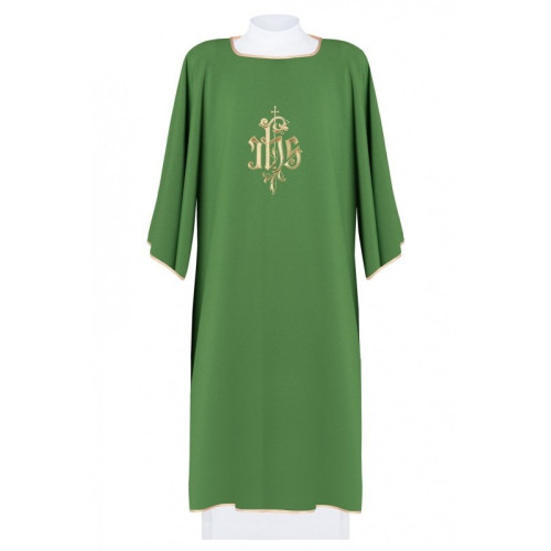 Dalmatic gestickt IHS - grün (6)