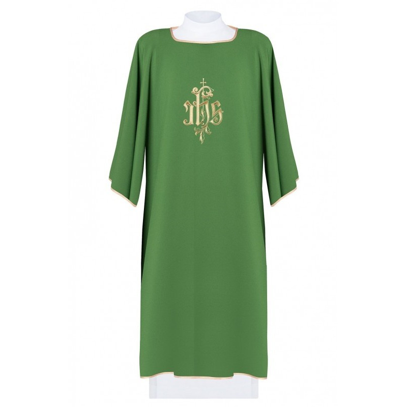 Dalmatic gestickt IHS - grün (6)