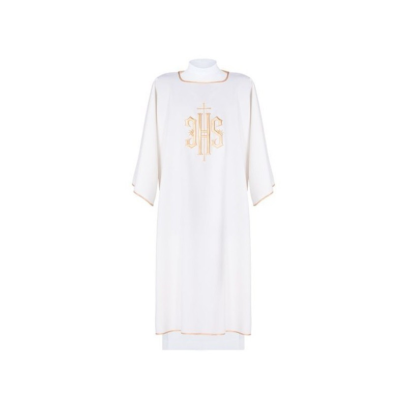 Gestickte Dalmatik IHS - liturgische Farben (12)