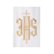 Gestickte Dalmatik IHS - liturgische Farben (12)