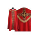 Alpha Omega gesticktes Oberteil, liturgische Farben (17)