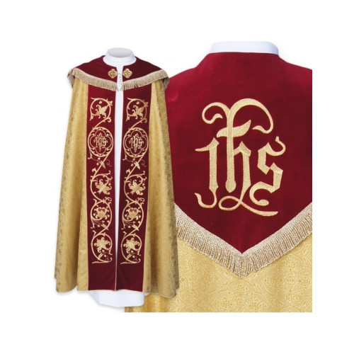 Liturgisches Gewand bestickt mit IHS (22)