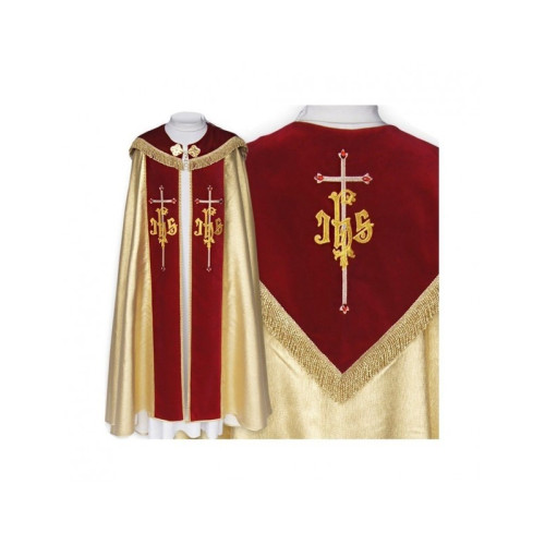 Liturgisches Gewand bestickt mit IHS (7)