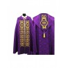 Gothic Muster Mantel - Jacquard Stoff (1)