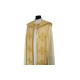 Lila Mantel gotisches Muster - Jacquard Stoff (11)