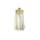 Lila Mantel gotisches Muster - Jacquard Stoff (11)
