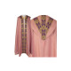 Semi-Gothic cope (liturgische Farben) - gewebte Streifen, Jacquard (26)