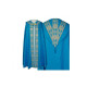 Semi-Gothic cope (liturgische Farben) - gewebte Streifen, Jacquard (26)