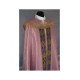 Gestickter gotischer Mantel - blassrosa Farbe (92)