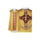 Semi-Gothic gestickter Mantel - Farbe Gold (93)