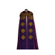 Gesticktes Oberteil - IHS (liturgische Farben) - Rosette