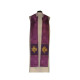 Gesticktes Oberteil - IHS (liturgische Farben) - Rosette
