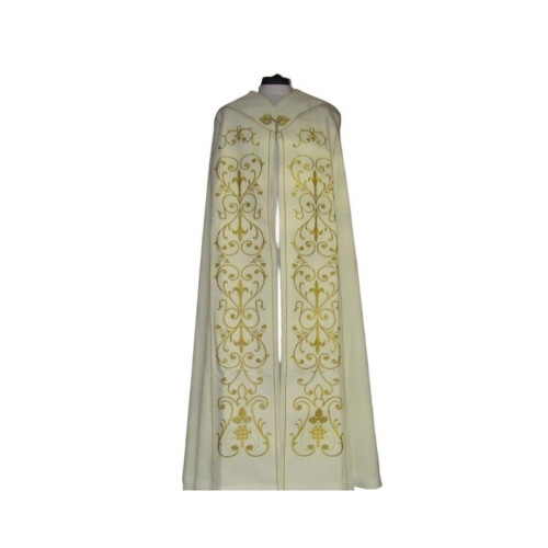 Gestickter Mantel ecru - Ornament (4)