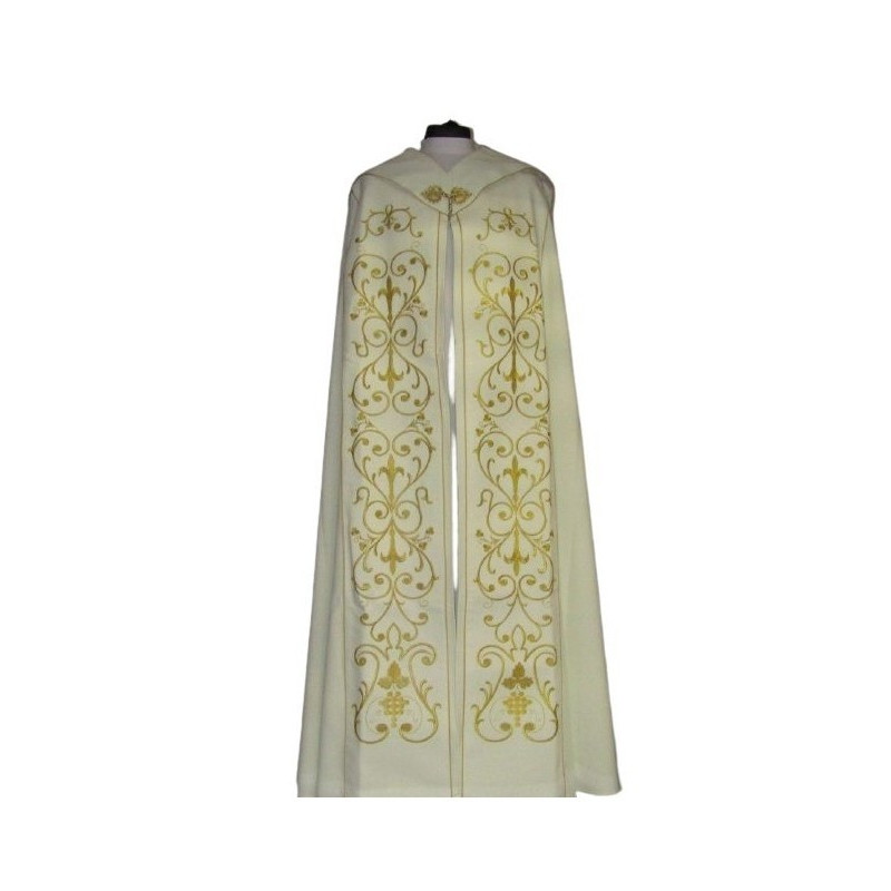 Gestickter Mantel ecru - Ornament (4)