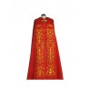 Roter gestickter Mantel - Ornament (4)