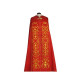 Roter gestickter Mantel - Ornament (4)