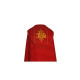 Roter gestickter Mantel - Ornament (4)