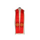 Gesticktes Oberteil - Jerusalemkreuz rot - Rosette (3)
