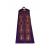 Gestickter Mantel lila - Ornament (4)