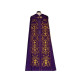 Gestickter Mantel lila - Ornament (4)