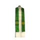 Gesticktes Oberteil - Jerusalemkreuz grün - Rosette (3)