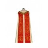 Gesticktes cremefarbenes und rotes Oberteil - Ornament (4)