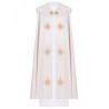 Gesticktes liturgisches Gewand IHS - ecru (36)