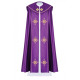 Liturgischer Mantel gestickt IHS - lila (37)