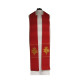 Gesticktes IHS-Cover - liturgische Farben (50)