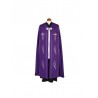 Alpha und Omega bestickter lila Umhang (72)