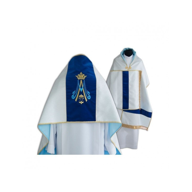 Gestickter liturgischer Marienschleier (12)