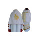 Bestickter liturgischer IHS-Schleier (12)