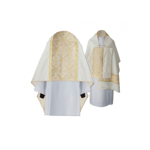 Liturgischer Schleier, gewebter Goldstrang (14)