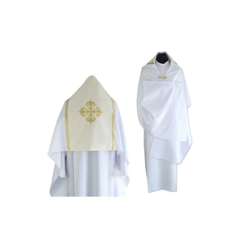 Liturgischer Schleier weiß/ecru (43)