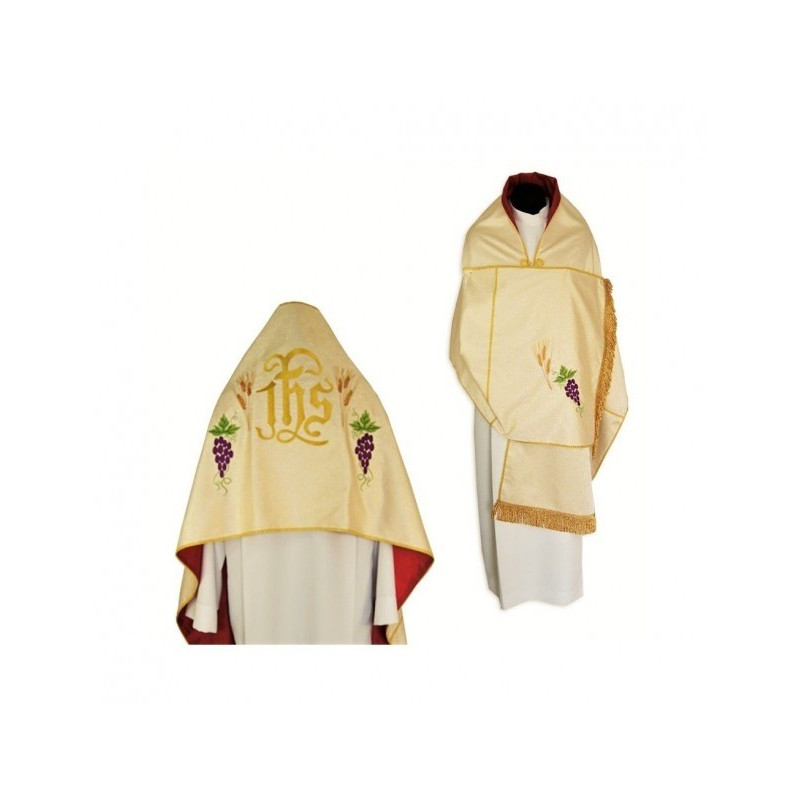 Bestickter liturgischer Schleier, Goldbrokat (43)