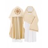 Liturgischer Schleier IHS gestickt (16)